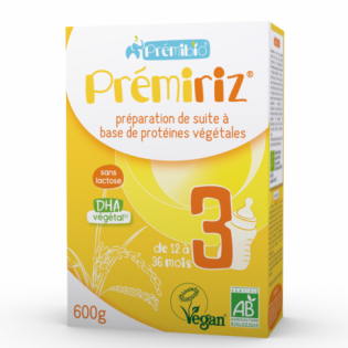 Prémibio Prémiriz Stage 3 Infant Formula 12 - 36 months 600g